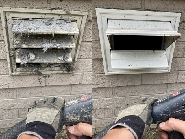 Professional dryer exhaust vent cleaning by Boca Raton Dryer Vent Cleaning in Boca Raton