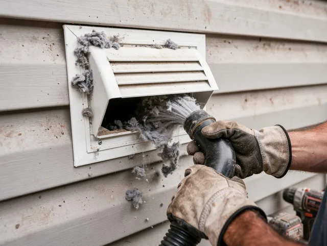 Professional dryer vent cleaning by Boca Raton Dryer Vent Cleaning in Boca Raton