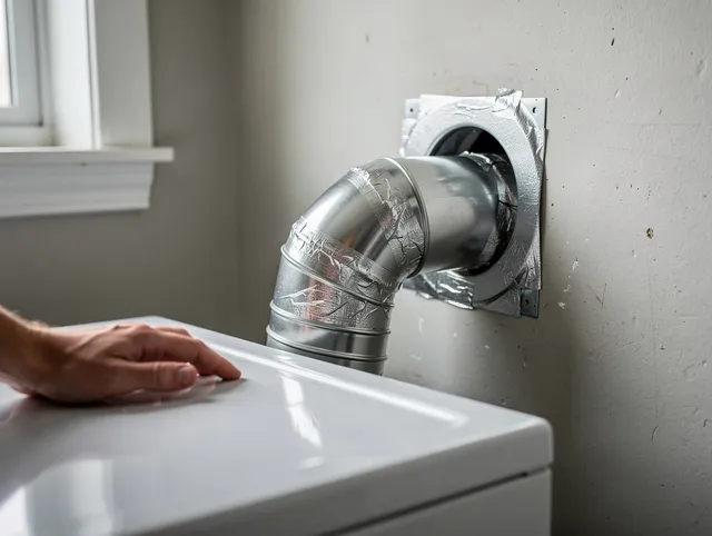 Boca Raton Dryer Vent Cleaning expert performing professional dryer vent repair and installation in Boca Raton