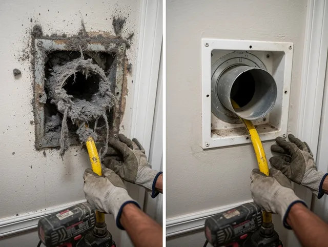 Expert gas dryer vent cleaning by Boca Raton Dryer Vent Cleaning in Boca Raton