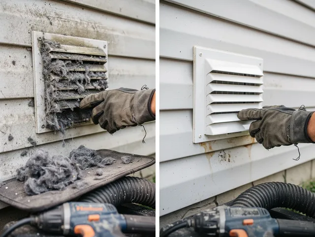 Residential dryer vent cleaning by Boca Raton Dryer Vent Cleaning in Boca Raton
